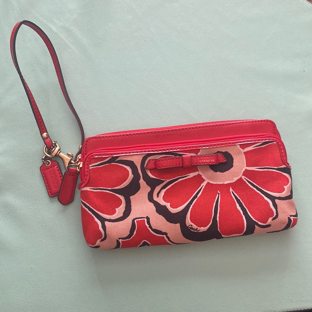 Coach wristlet
